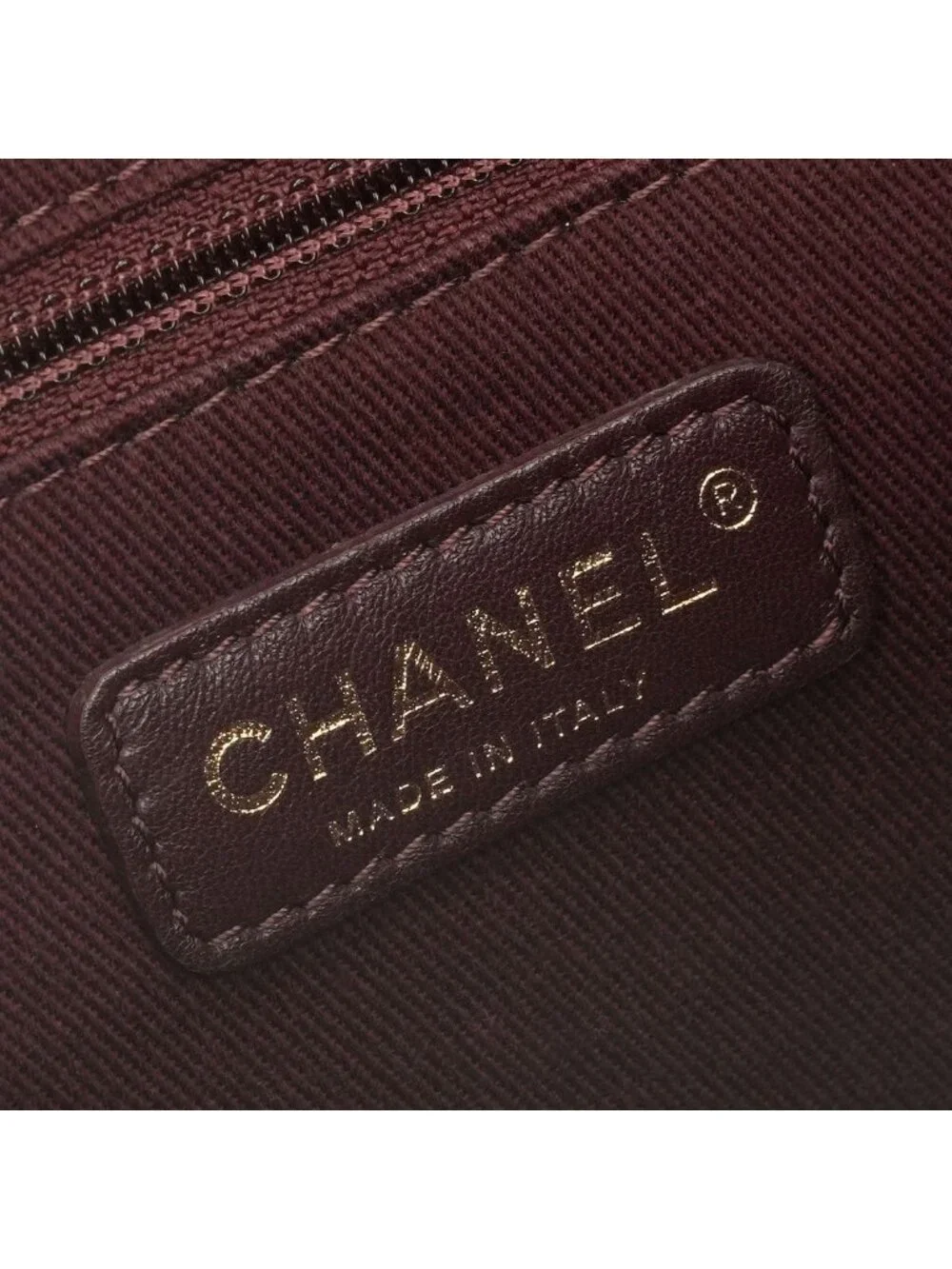 Chanel Quilted Tote Shoulder Bag Caviar Leather Brown Gold CC Logo Turnlock